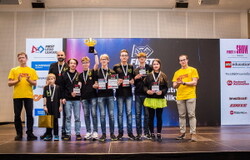 Víťazný tím Národného finále FIRST LEGO League 2023/24 - Hexadron
